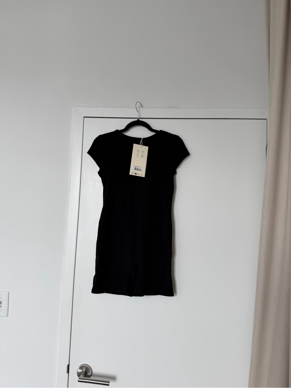 Adanola Black Short-Sleeve Romper